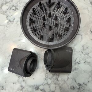 Dyson Hair Dryer Attachments in Black